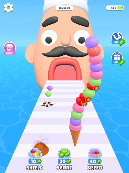 Stacky Ice Cream Runner - عکس بازی موبایلی اندروید
