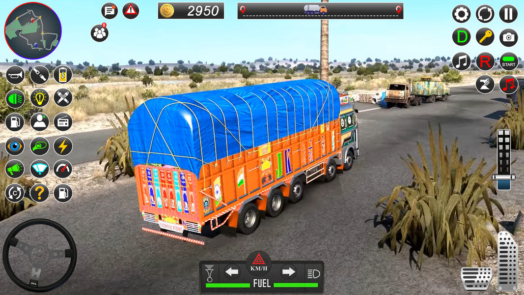 Indian Truck Games 2024 - Gameplay image of android game