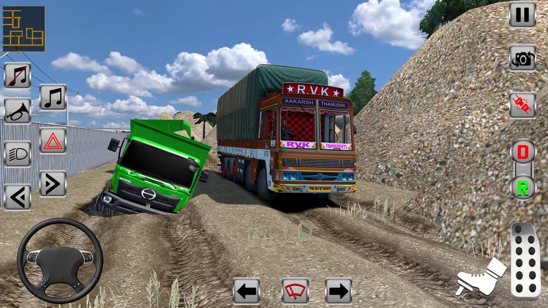 Indian Truck Games 2024 - Gameplay image of android game