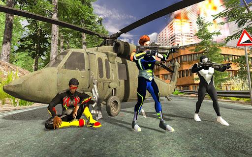 Iron Superhero Strike: Battle Royal War Shooting - Gameplay image of android game