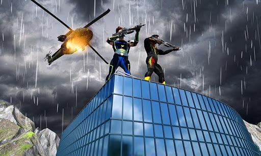 Iron Superhero Strike: Battle Royal War Shooting - Gameplay image of android game