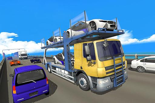 Car Transporter Truck Parking & Driving 2019 - Image screenshot of android app