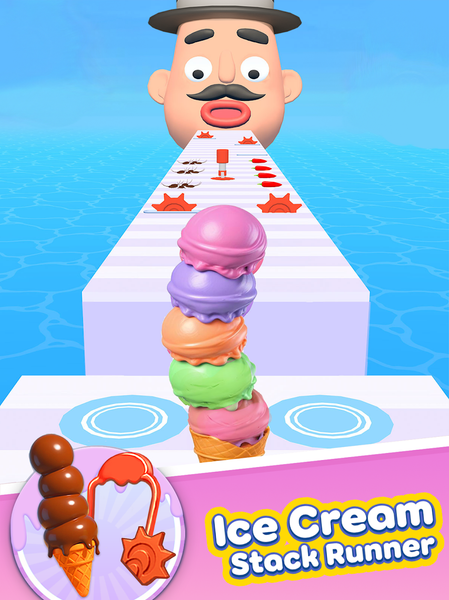 Perfect Runner: 3D Mini Games - Gameplay image of android game