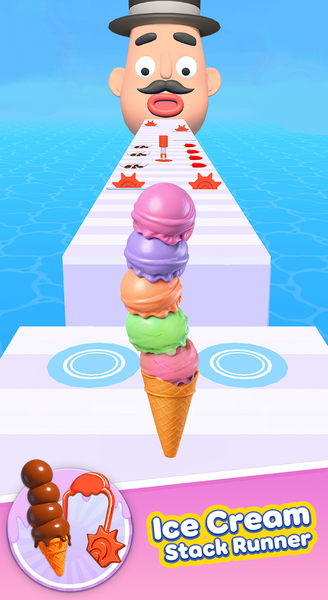 Perfect Runner: 3D Mini Games - Gameplay image of android game