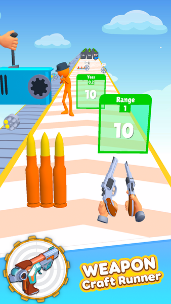 Perfect Runner: 3D Mini Games - Gameplay image of android game