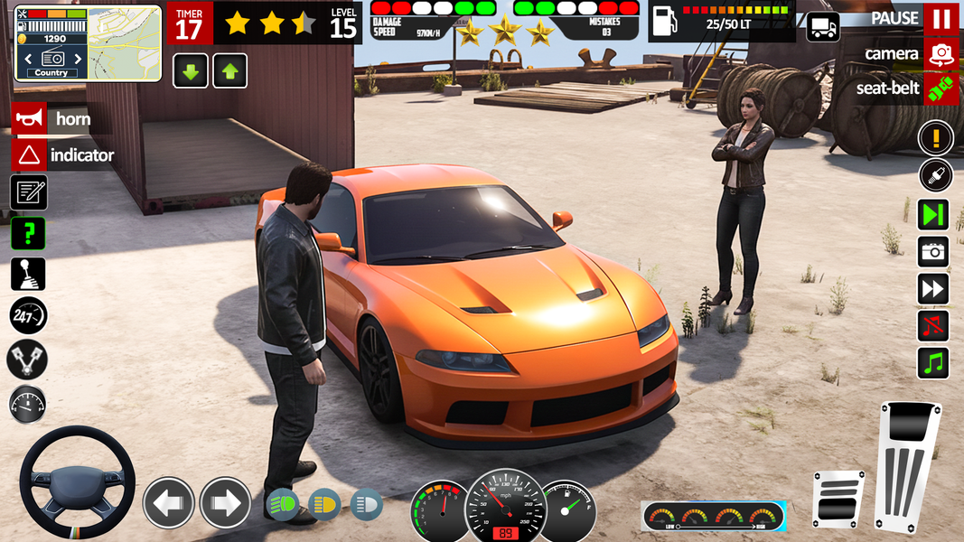 Open World Crime Gangster Game - Gameplay image of android game