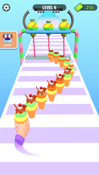 Ice Cream Stack Runner Games - عکس بازی موبایلی اندروید