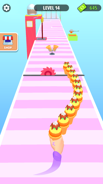 Ice Cream Stack Runner Games - عکس بازی موبایلی اندروید