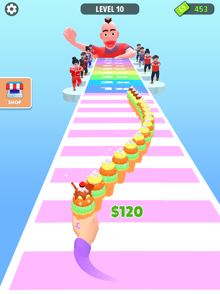 Ice Cream Stack Runner Games - عکس بازی موبایلی اندروید