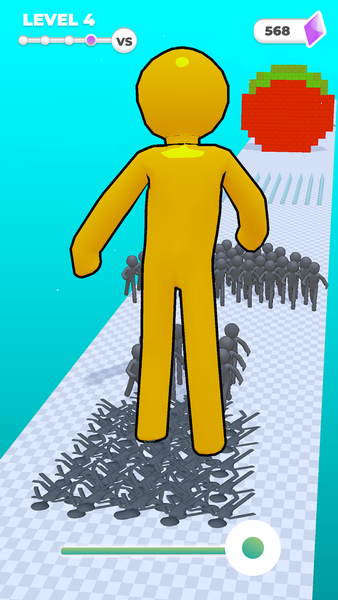 Grow Up Man Runner Games - Gameplay image of android game