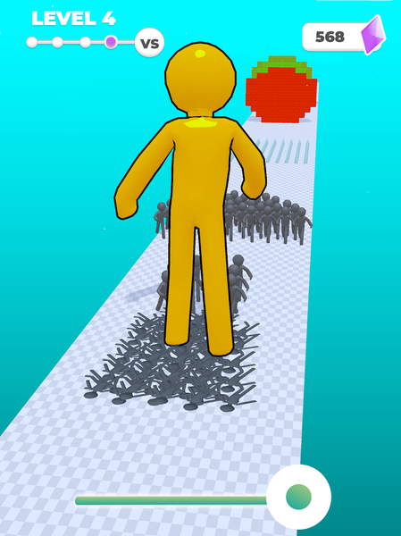 Grow Up Man Runner Games - Gameplay image of android game