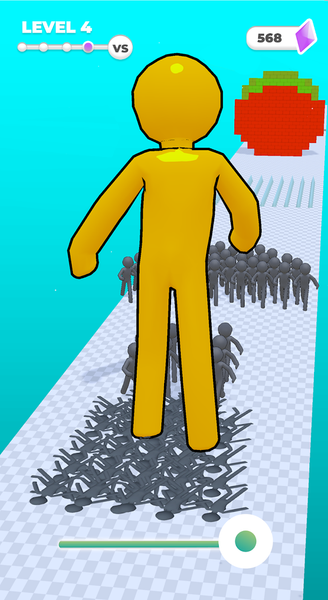 Grow Up Man Runner Games - Gameplay image of android game