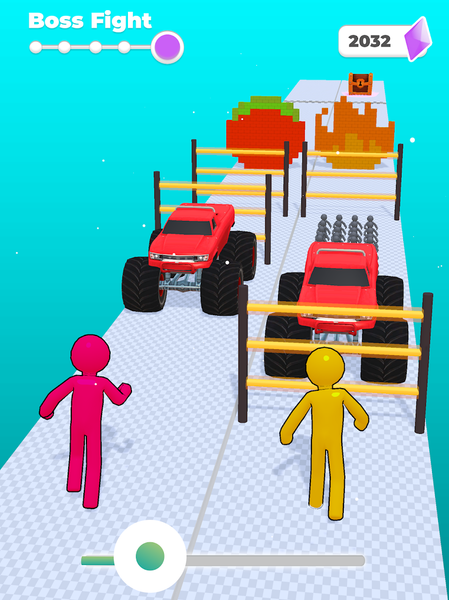 Grow Up Man Runner Games - Gameplay image of android game