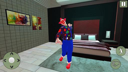 Scary Horror Clown  Pennywise - Ghost Escape Game - Gameplay image of android game