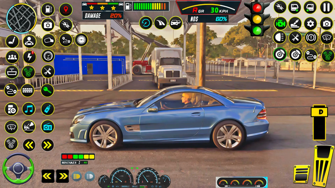 School Car Driving Game ۲۰۲۴ - عکس بازی موبایلی اندروید