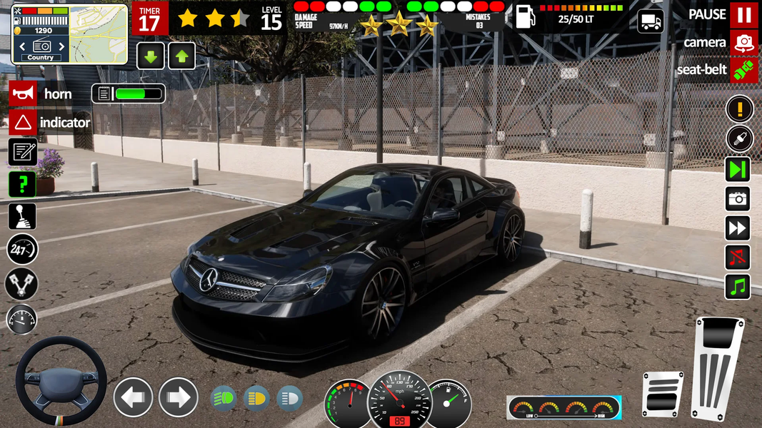 City Car Parking Car Driving - Gameplay image of android game