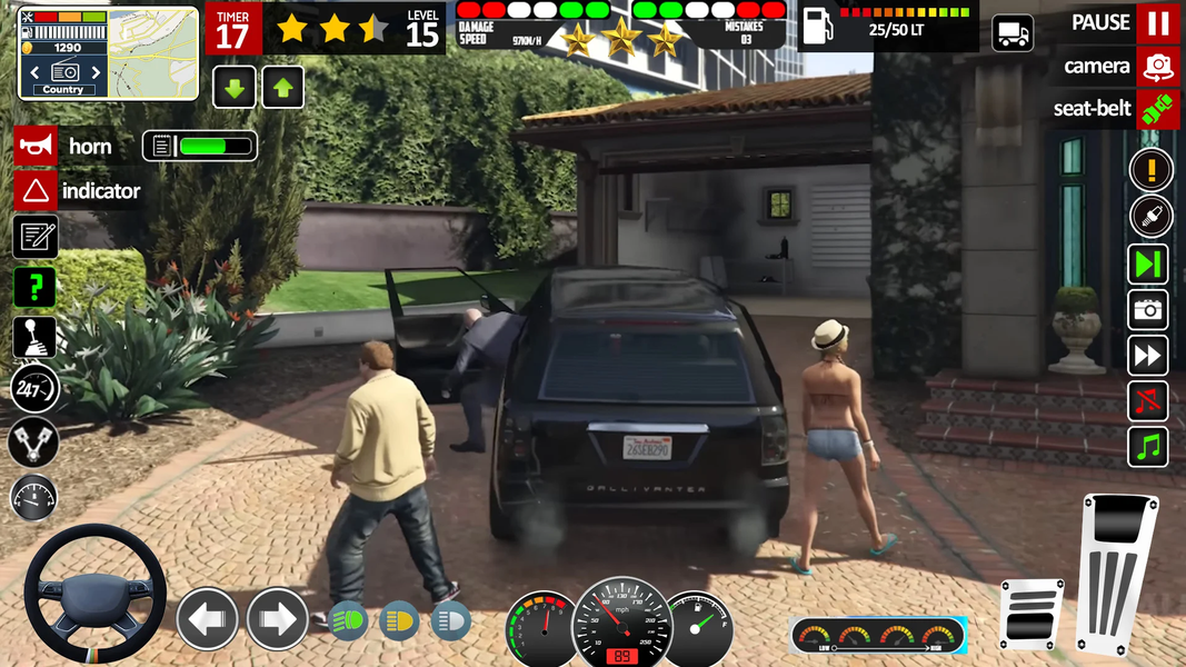 City Car Parking Car Driving - Gameplay image of android game