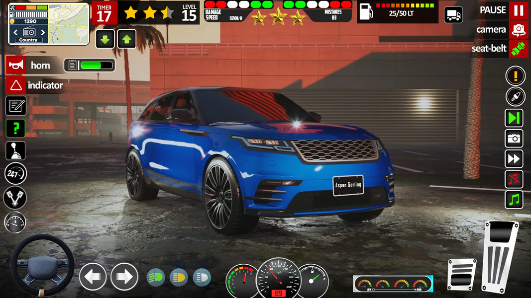 City Car Parking Car Driving - Gameplay image of android game