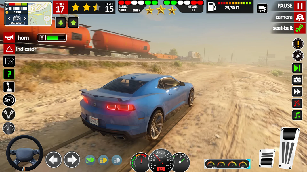 City Car Parking Car Driving - Gameplay image of android game