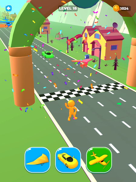 Car Changing Race Games - Image screenshot of android app