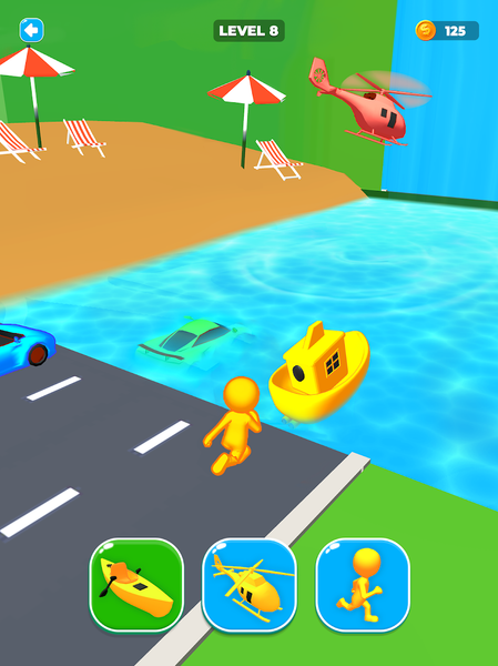 Car Changing Race Games - Image screenshot of android app