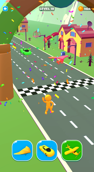 Car Changing Race Games - Image screenshot of android app