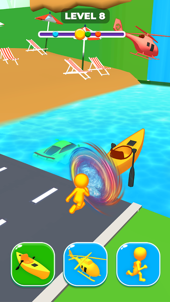 Car Changing Race Games - Image screenshot of android app