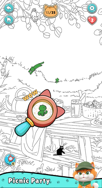 Spot The Cat Games - عکس بازی موبایلی اندروید