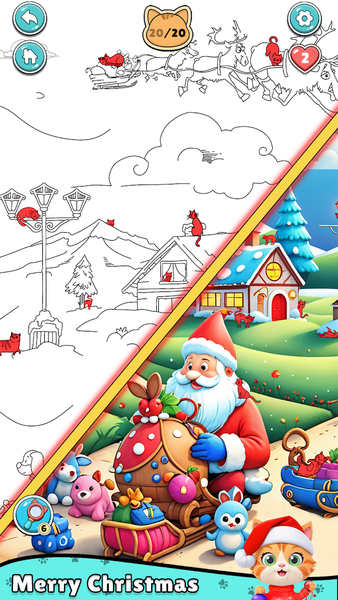 Spot The Cat Games - عکس بازی موبایلی اندروید