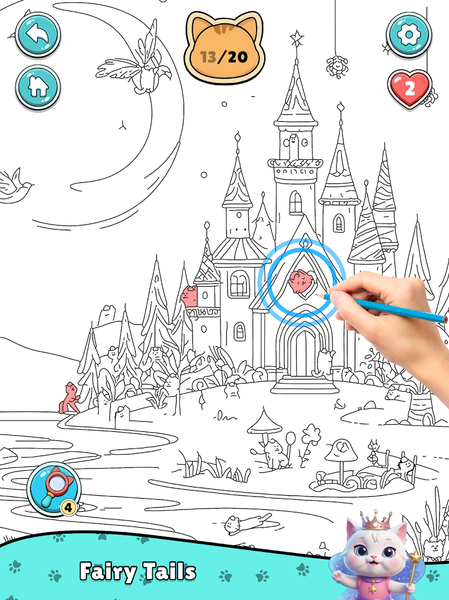Spot The Cat Games - عکس بازی موبایلی اندروید