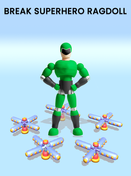 Superhero Bone Smasher - عکس بازی موبایلی اندروید