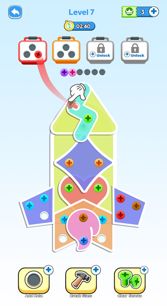 Bolt Jam: Unscrew Puzzle - عکس بازی موبایلی اندروید