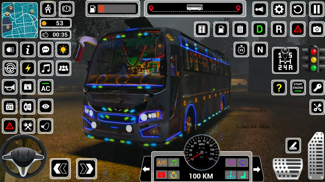 Bus Driving ۳d: Bus Simulator - عکس بازی موبایلی اندروید