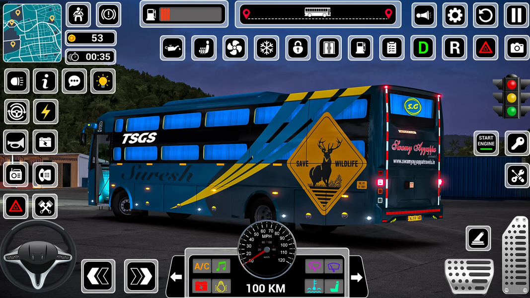 Bus Driving ۳d: Bus Simulator - عکس بازی موبایلی اندروید