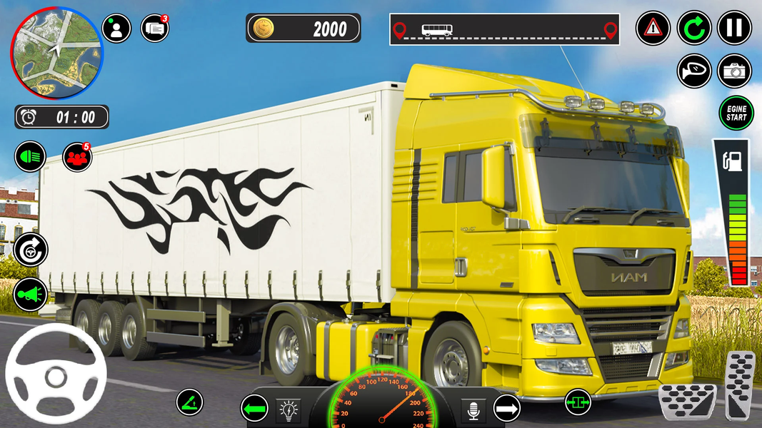 US Cargo Truck Driver Games ۳D - عکس برنامه موبایلی اندروید