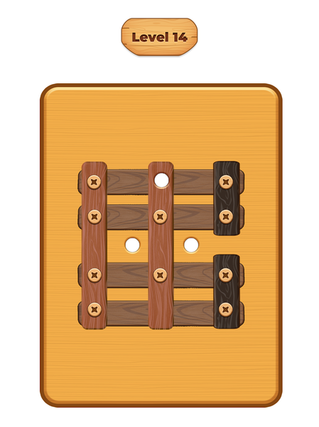 Unscrew Bolts Puzzle - Gameplay image of android game