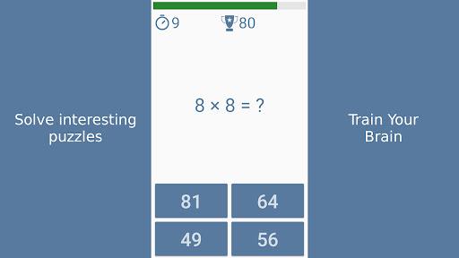 Math Games - Brain Training - Gameplay image of android game