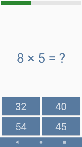 Multiplication games for kids - Image screenshot of android app