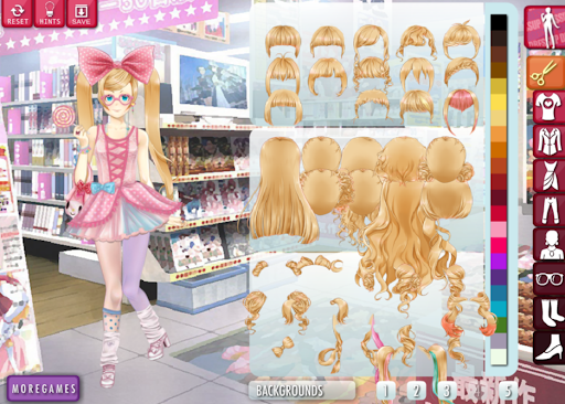 Anime romantic girl dress up game by Pichichama on DeviantArt