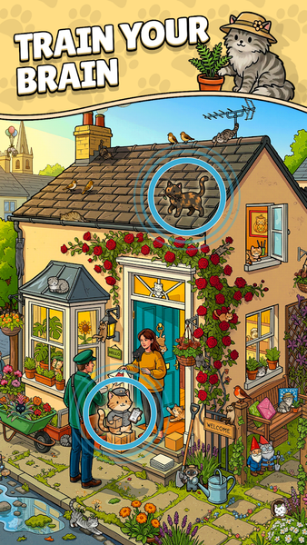 Find The Cat ۲ - Spot It! - عکس بازی موبایلی اندروید