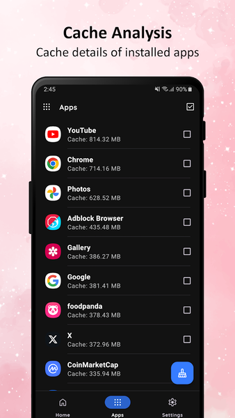 Cache Cleaner: Clear All Cache - عکس برنامه موبایلی اندروید