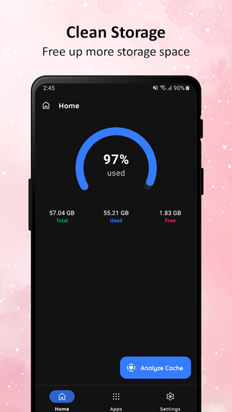 Cache Cleaner: Clear All Cache - عکس برنامه موبایلی اندروید