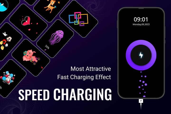 Battery Charging Animation - عکس برنامه موبایلی اندروید