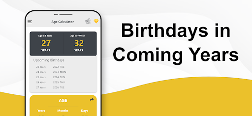 Age Calculator - Date of Birth - Image screenshot of android app