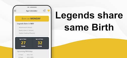 Age Calculator - Date of Birth - Image screenshot of android app