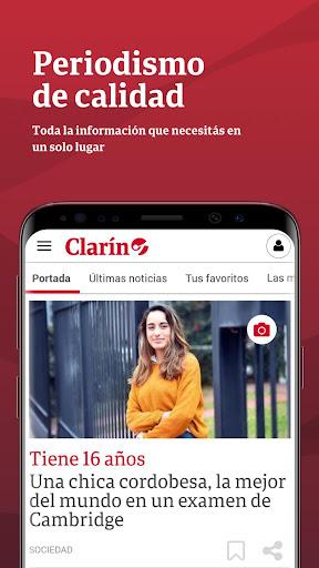 Clarín - عکس برنامه موبایلی اندروید