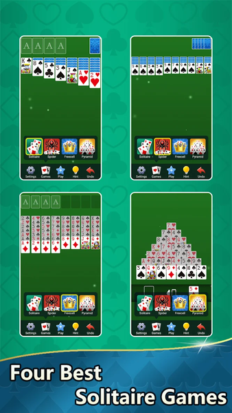 Aged Solitaire Collection - Gameplay image of android game