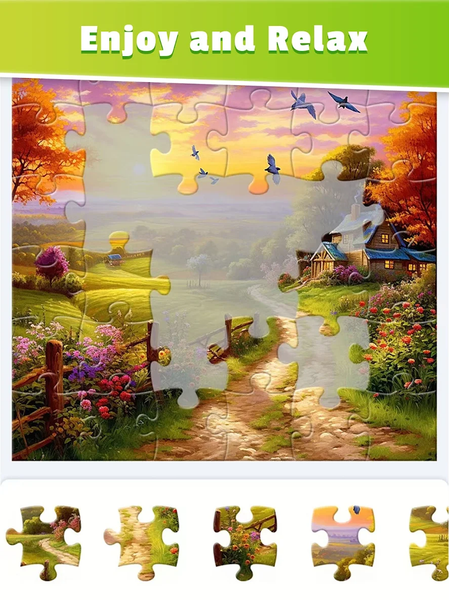 Jigsaw Puzzles Game HD - عکس بازی موبایلی اندروید