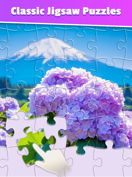 Jigsaw Puzzles Game HD - عکس بازی موبایلی اندروید