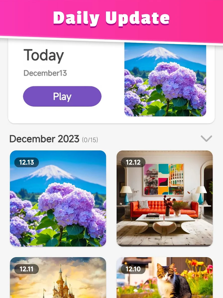 Jigsaw Puzzles Game HD - عکس بازی موبایلی اندروید